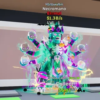 HALLOWEEN NECROMANO 1.3B/s LVL 1 FORTNITE STEAL THE BRAINROT