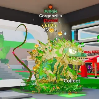 JUNGLE GORGONZILLA 1 TRAIT 1B/s LVL 1 FORTNITE STEAL THE BRAINROT