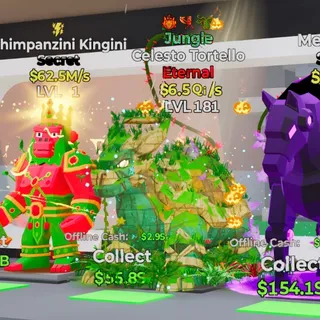 JUNGLE CELESTO TORTELLO 6.5QI/S LVL 181 4 TRAITS FORTNITE STEAL THE BRAINROT