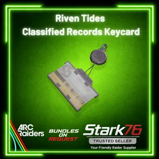 Riven Tides Classified Records Keycard