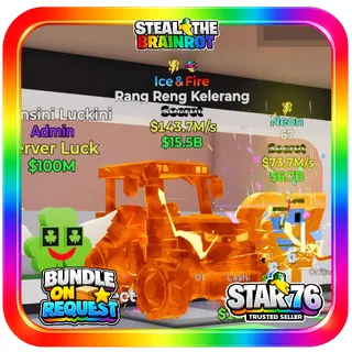 Ice & Fire Rang Reng Kelerang 143.7M/s Steal The Brainrot Fortnite