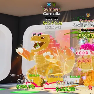 Summer Cornzilla 2 Trait 42.4Qa/s Steal the Brainrot Fortnite