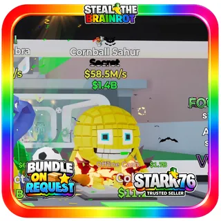 Cornball Sahur Secret Fortnite Steal The Brainrot