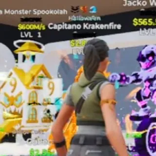 HALLOWEEN CAPITANO KRAKENFIRE FORTNITE STEAL THE BRAINROT
