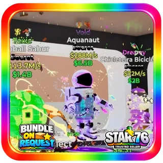 Void Aquanaut 288M/s Steal The Brainrot Fortnite