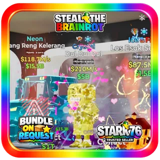 Crystal Dul Dul Dul 210M/s Steal The Brainrot Fortnite