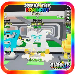 21 Heaven Secret 26.2M/s Fortnite Steal The Brainrot