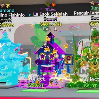 RAVE LA ESOK SEKOLAH 487.5M/S LVL 1 2 TRAITS FORTNITE STEAL THE BRAINROT