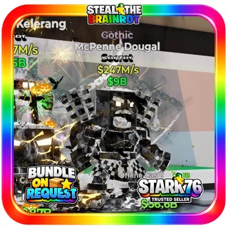 Gothic McPenne Dougal 247M/s Fortnite Steal The Brainrot