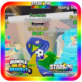 Football Cobracadabra Secret Fortnite Steal The Brainrot