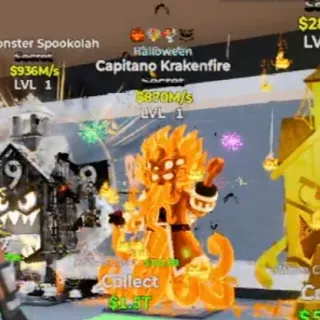 HALLOWEEN CAPITANO KRAKENFIRE FORTNITE STEAL THE BRAINROT