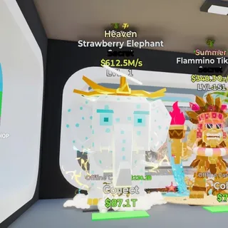 HEAVEN STRAWBERRY ELEPHANT STEAL THE BRAINROT FORTNITE