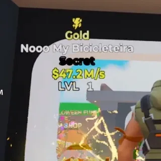 GOLD NOOO MY BICICLETEIRA