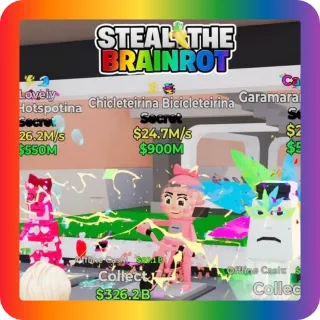 Fortnite Steal The Brainrot – Chicleteirina Bicicleteirina Secret 24.7M/s