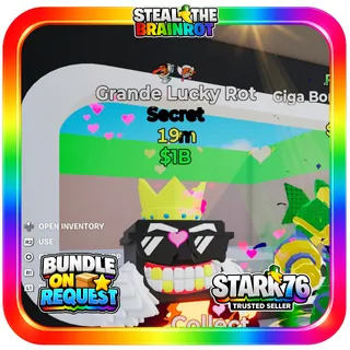 Grande Lucky Rot  2tSecret Fortnite Steal The Brainrot