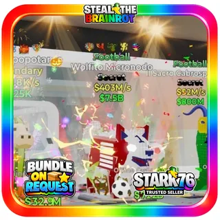 Football Wolfito Micronodo Secret Fortnite Steal The Brainrot