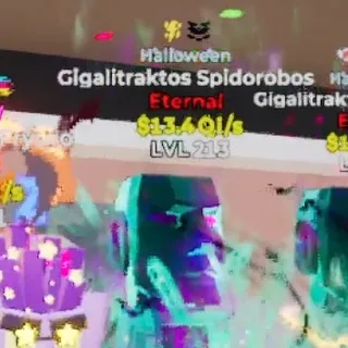 HALLOWEEN GIGALITRAKTOS SPIDOROBOS