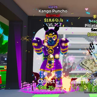 Rave Kango Puncho 18.6Qi/s 4 Traits Fortnite Steal the Brainrot