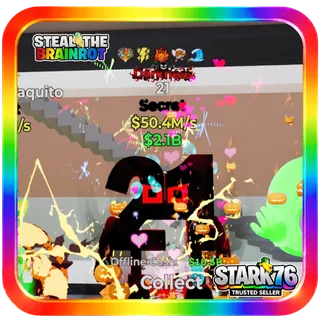 Darkness 21 5 Traits 50.4M/s Fortnite Steal The Brainrot