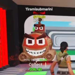 ETERNAL TIRAMISUBMARINI 77M/s STEAL THE BRAINROT FORTNITE