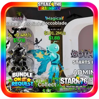 Magical Coccoblade 101.2M/s Fortnite Steal The Brainrot