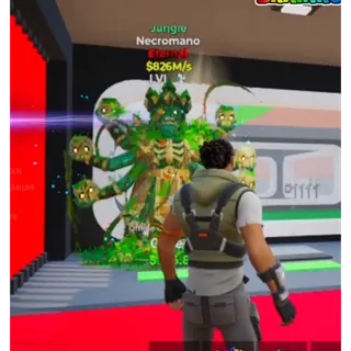 JUNGLE NECROMANO FORTNITE STEAL THE BRAINROT