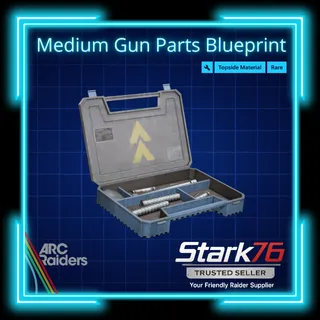 Medium Gun Parts Blueprint