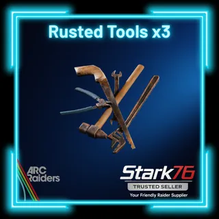 Rusted Tools x3