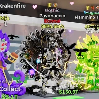 GOTHIC PAVONACCIO FORTNITE STEAL THE BRAINROT