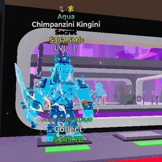 AQUA CHIMPANZINI KINGINI STEAL THE BRAINROT FORTNITE