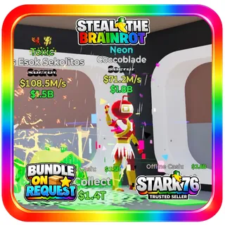 Heaven 67 Bundle 2x Steal The Brainrot