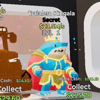 TRALALERO KINGALA STEAL THE BRAINROT FORTNITE