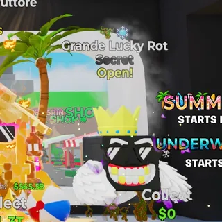 Grande Lucky Rot 2 Trait Steal the Brainrot Fortnite