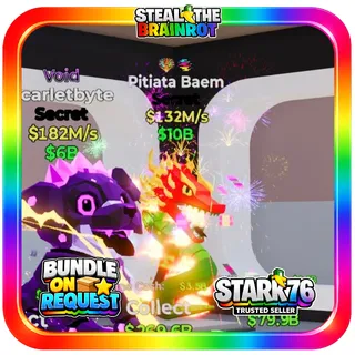 Pitiata Baem 132M/s Fortnite Steal The Brainrot