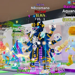 RAVE NECROMANO 1B/s LVL 1 FORTNITE STEAL THE BRAINROT