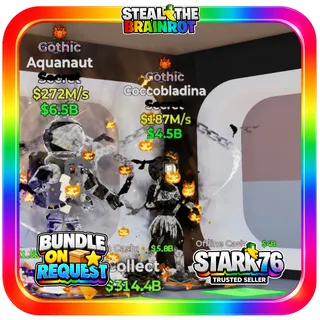 Gothic Coccobladina 187M/s Fortnite Steal The Brainrot