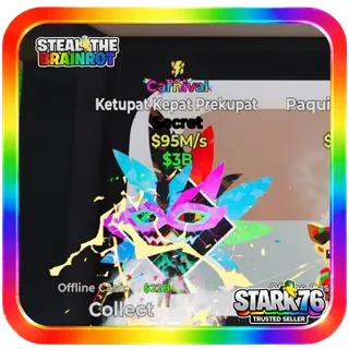 Carnival Ketupat Kepat Prekupat 95M/s Steal The Brainrot