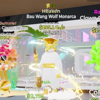 HEAVEN BAU WANG WOLF MONARCA 2 TRAIT STEAL THE BRAINROT FORTNITE