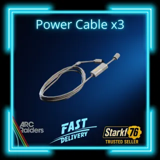 Power Cable x3