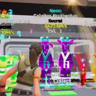 NEON CABRITOS BROTHERITOS STEAL THE BRAINROT FORTNITE
