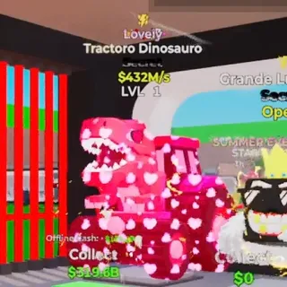 LOVELY TRACTORO DINOSAURO STEAL THE BRAINROT FORTNITE