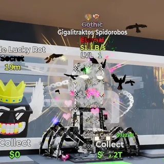 RAVE DISCO ROLLER 1.2Qi/s LVL 169 FORTNITE STEAL THE BRAINROT