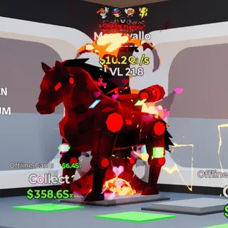DARKNESS MECCAVALLO 10.2Qi/s LVL 218 FORTNITE STEAL THE BRAINROT