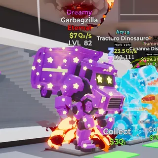Dreamy Garbagzilla 7Qa/s 2 trait Fortnite Steal the Brainrot