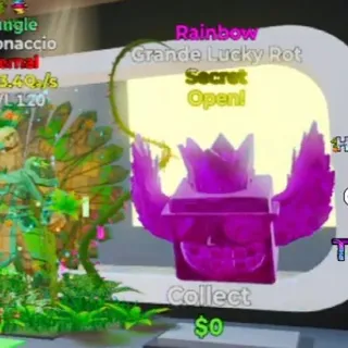 RAINBOW GRANDE LUCKY ROT FORTNITE STEAL THE BRAINROT