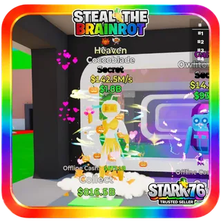 Coccoblade Heaven Secret 142.5M/s Fortnite Steal The Brainrot trait 2