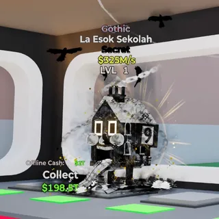 GOTHIC LA ESOK SEKOLAH STEAL THE BRAINROT FORTNITE