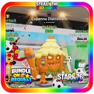 Capanna Distruttore Secret Fortnite Steal The Brainrot