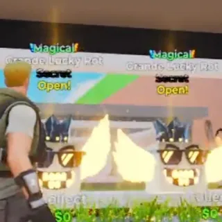 MAGICAL GRANDE LUCKY ROT BUNDLE FORTNITE STEAL THE BRAINROT
