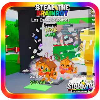 Los Esok Sekolitos Secret 7M/s Fortnite Steal The Brainrot